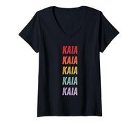 Donna Kaia Maglietta con Collo a V
