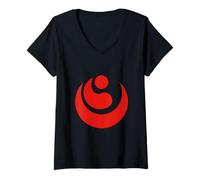Donna Karate Shinkyokushin Maglietta con Collo a V