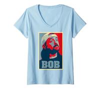 Donna Kevin Smith Jay & Silent Bob Propaganda Icona Classic Gen X Maglietta con Collo a V
