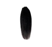 Donna Kinky Straight Tape In Human Hair Extensions Invisible Seamless Ins Extension 20pcs Extension per capelli Tape-in
