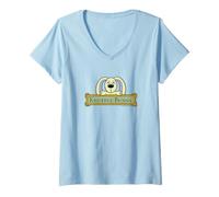 Donna Knuffle Bunny Big Logo Maglietta con Collo a V