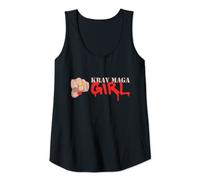Donna Krav Maga Girl autodifesa donna allenamento allenamento Canotta
