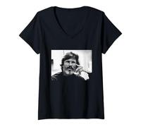 Donna Kris Kristofferson Io e Bobby McGee Singer nel 1982 Maglietta con Collo a V