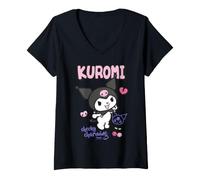 Donna Kuromi - Cheeky Charming Maglietta con Collo a V