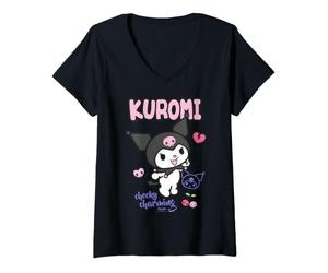 Donna Kuromi - Cheeky Charming Maglietta con Collo a V