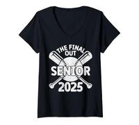 Donna La Finale out Senior 2025 Maglietta con Collo a V