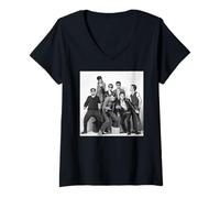 Donna La Follia suggerisce la Foto della Band Ska di Allan Ballard Maglietta con Collo a V