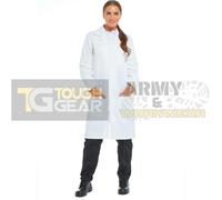 Donna Laboratorio Cappotto Warehouse Tuta Dottori Studenti Lavoro Indossare Uomo