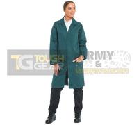 Donna Laboratorio Cappotto Warehouse Tuta Dottori Studenti Lavoro Indossare Uomo