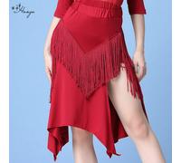 Donna Latino Danza Nappa Stanza da Ballo Abiti per la Irregolare Performance