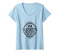 Donna Latino - Vox clamantis in Deserto Maglietta con Collo a V
