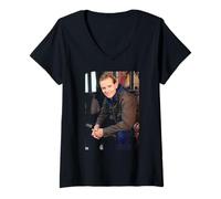 Donna L'attore di Jamie Mitchell Jack Ryder Eastenders Maglietta con Collo a V