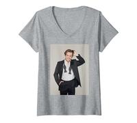 Donna L'attore di Ricky Butcher Eastenders Sid Owen 1993 Maglietta con Collo a V