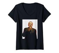 Donna L'attore Easy Rider Dennis Hopper di Michael Grecco Maglietta con Collo a V