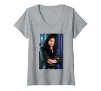 Donna Laurence Llewelyn-Bowen Spogliatoi Interior Designer Maglietta con Collo a V
