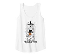 Donna Le Streghe Non Sono malvagie Boho Witch Estetica Fantasy Art Canotta