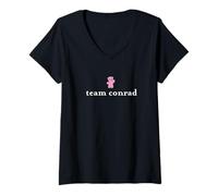 Donna Le Vacanze estive preferite dal Team Conrad Martha's Vineyard Maglietta con Collo a V