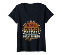 Donna Legend has retired 2026 funny retirement gifts for men Maglietta con Collo a V