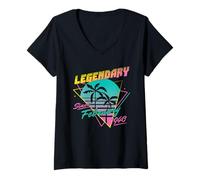 Donna Legendary Since February 1940 Maglietta con Collo a V