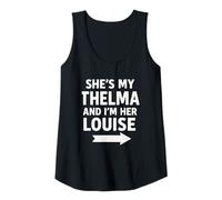 Donna Lei è la mia Thelma e io sono la sua Louise Arrow Canotta