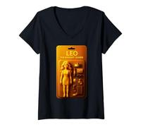 Donna Leo Zodiac Girl Action Figure Divertente Astrologia Bambola Maglietta con Collo a V