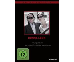 Donna Leon: Blutige Steine/Die dunkle Stunde der Serrinissima - Krimi Edition