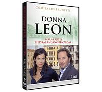 Donna Leon: Malas Artes + Piedras Ensangrentadas (Die Dunkle Stunde der Serenissima + Blutige Steine) 2008