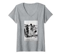 Donna L'esperienza di Jimi Hendrix 1966 Purple Haze Maglietta con Collo a V