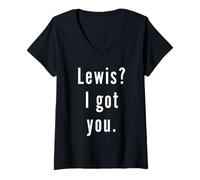 Donna Lewis? Ti ho preso. Maglietta con Collo a V