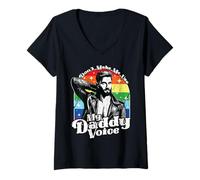 Donna LGBT Mese dell'orgoglio gay Non costringermi a usare la mia Maglietta con Collo a V