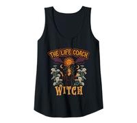 Donna Life Coach Motivatore The Life Coach Witch Halloween Canotta