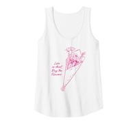 Donna Life Is Short Buy The Flowers Bouquet Schizzo Citazione Estetica Canotta