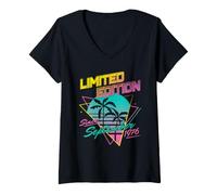 Donna Limited Edition Since September 1976 Maglietta con Collo a V