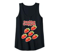 Donna L'insegnamento è la mia marmellata di Fragole Canotta