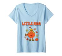 Donna Little Miss Stanca Di Questo Caldo & Pronto Per La Stagione Spettrale Maglietta con Collo a V