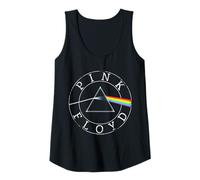 Donna Logo Ufficiale Pink Floyd retrò Rock Donna Prism Circle Canotta