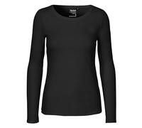 Donna Lunghe Commercio Equo Solidale Bio Cotone Maniche Maglia Girocollo XS-XXL