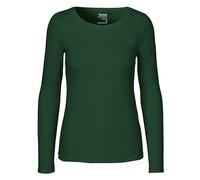 Donna Lunghe Commercio Equo Solidale Bio Cotone Maniche Maglia Girocollo XS-XXL