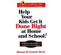 Donna M Genet Help Your Kids Get it Done Right at Home & Scho (Copertina rigida)