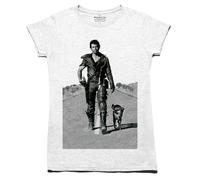 Donna Mad Max Strada Warrior Mel Gibson Cane T-Shirt Vintage Film