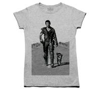 Donna Mad Max Strada Warrior Mel Gibson Cane T-Shirt Vintage Film