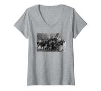 Donna Madness Suggs & Group - Pantaloni Larghi di Virginia Turbett Maglietta con Collo a V