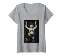 Donna Madonna La Girlie Show Tour Wembley 1993 Maglietta con Collo a V