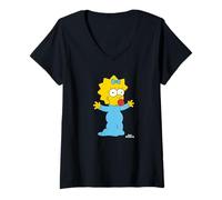 Donna Maggie dei Simpson ha bisogno di un abbraccio Maglietta con Collo a V
