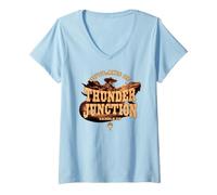 Donna Magic: The Gathering Outlaws of Thunder Junction Saddle Up Maglietta con Collo a V