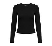 Donna Maglia a Maniche Lunghe - Onlriley o Collo Top,Lunghe,Girocollo,Cotone S