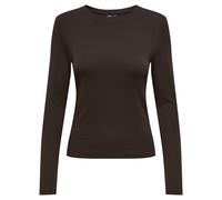 Donna Maglia a Maniche Lunghe - Onlriley o Collo Top,Lunghe,Girocollo,Cotone S