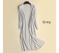 Donna Maglia Semitrasparente Cardigan Lungo Cappotto Giacca Kimono Top Casual