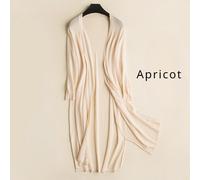 Donna Maglia Semitrasparente Cardigan Lungo Cappotto Giacca Kimono Top Casual