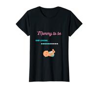 Donna Maglietta da bambino con scritta «Mommy to Be New Mum» Maglietta